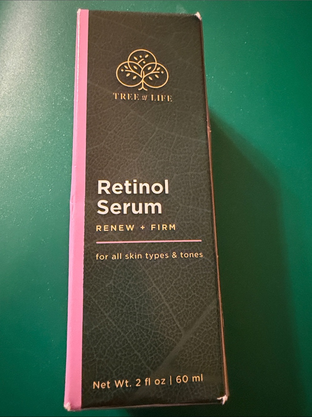 Tree of Life Renew + Firm 2 oz 60 ml Retinol Serum NIB Made in USA Wrinkle spots